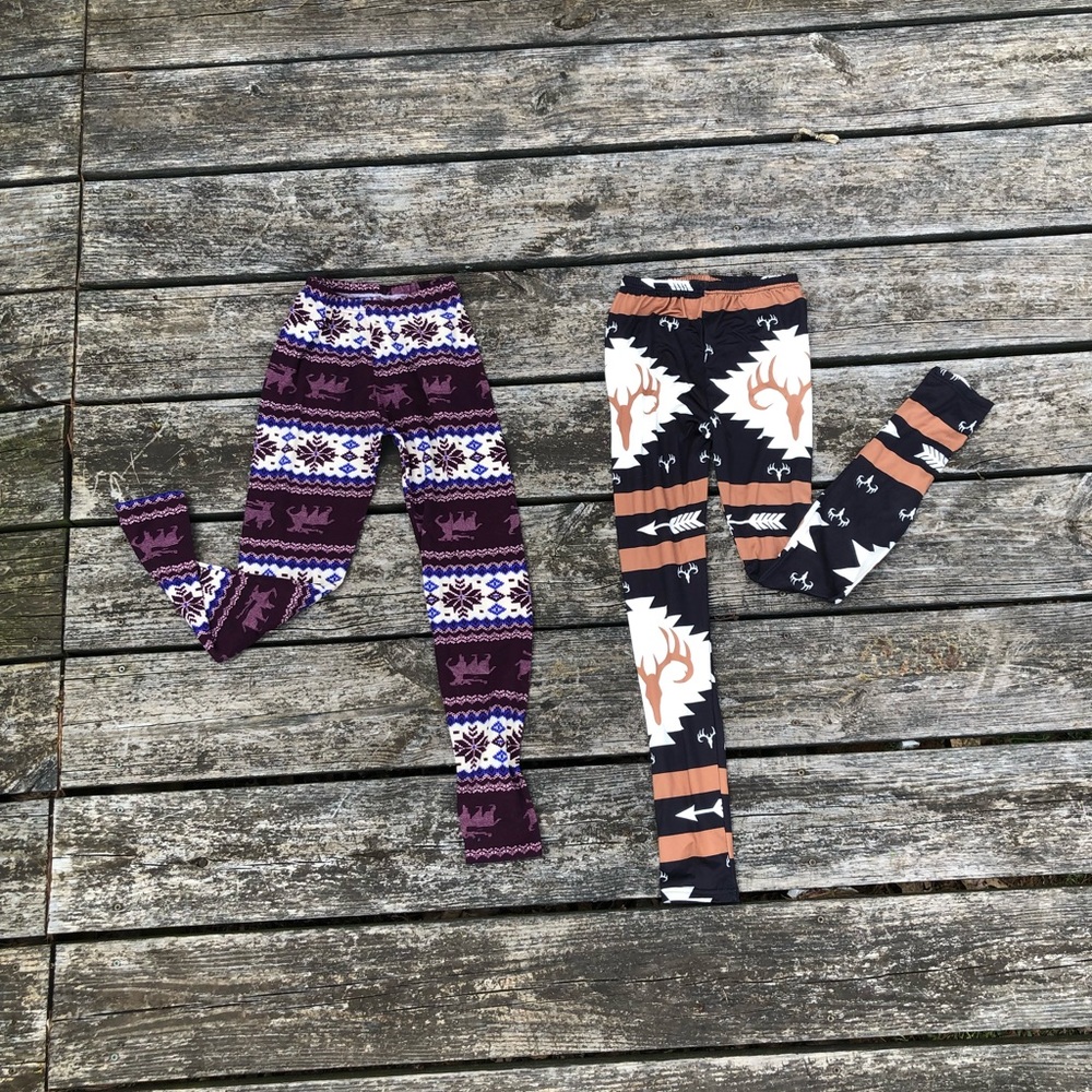 Fall and Christmas Leggings